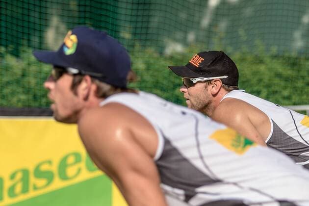 1 Stefan Windscheif 2 Sebastian Fuchs (GER) FiVB Worldtour Major Hamburg