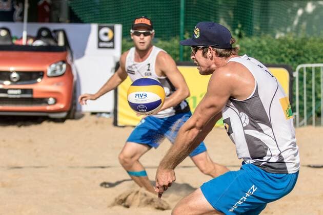 1 Stefan Windscheif 2 Sebastian Fuchs (GER) FiVB Worldtour Major Hamburg