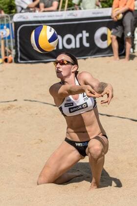 1 Greta Cicolari 2 Indre Sorokaite (ITA) FiVB Worldtour Major Hamburg