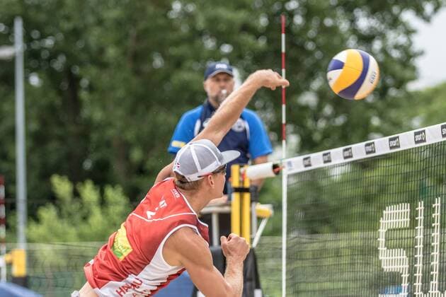 2 Janis Smedins (LAT) FiVB Worldtour Major Hamburg