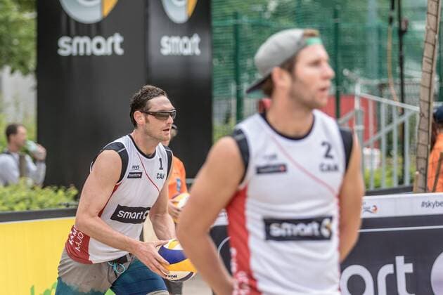 1 Josh Binstock 2 Sam Schachter (CAN) FiVB Worldtour Major Hamburg