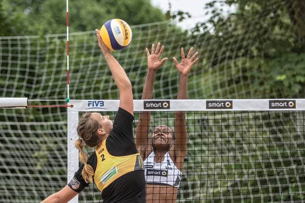 2 Victoria Bieneck (GER) - 1 Miller Pata (VAN) FiVB Worldtour Major Hamburg