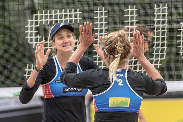 2 April Ross 1 Kerri Walsh (USA) FiVB Worldtour Major Hamburg