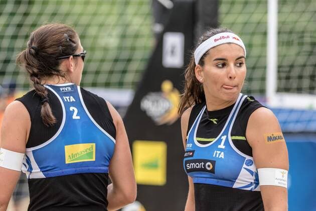 1 Marta Menegatti 2 Viktoria Orsi Toth (ITA) FiVB Worldtour Major Hamburg