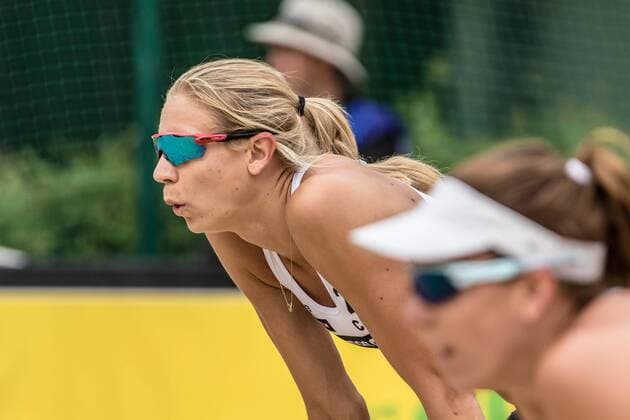 1 Jamie Lynn Broder 2 Kristina Valjas (CAN) FiVB Worldtour Major Hamburg