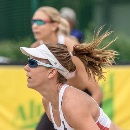 1 Jamie Lynn Broder 2 Kristina Valjas (CAN) FiVB Worldtour Major Hamburg
