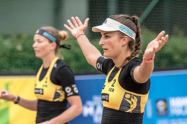 1 Katrin Holtwick 2 Ilka Semmler (GER) FiVB Worldtour Major Hamburg