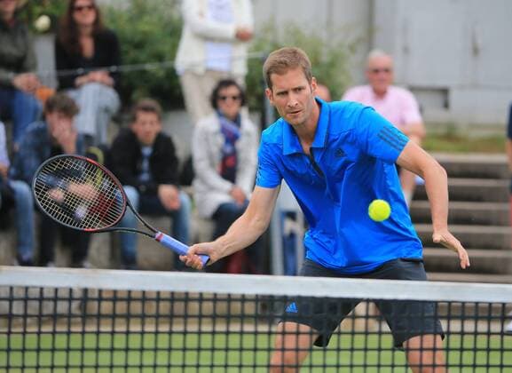 08.06.2016, Mercedes Cup Stuttgart, ATP Tennis Herren Tour, Tennis im Bild: Florian Mayer (GER)