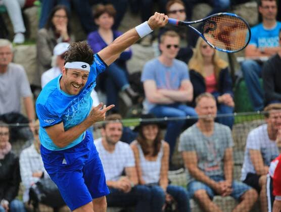 08.06.2016, Mercedes Cup Stuttgart, ATP Tennis Herren Tour, Tennis im Bild: Michael Berrer (GER)