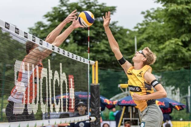 2 Julius Thole (GER) - 2 Christiaan Varenhorst (NED) FiVB Worldtour Major Hamburg