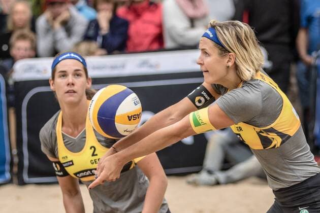 1 Laura Ludwig 2 Kira Walkenhorst (GER) FiVB Worldtour Major Hamburg