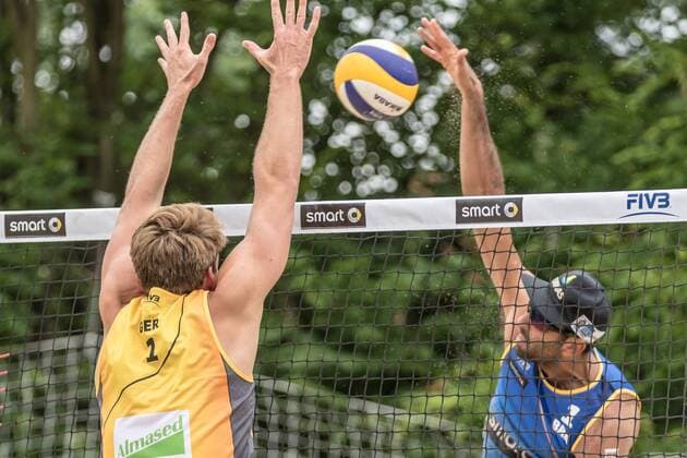 1 Alexander Walkenhorst (GER) - 1 Pedro Solberg (BRA) FiVB Worldtour Major Hamburg