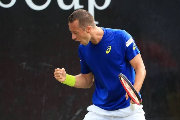 08.06.2016, Mercedes Cup Stuttgart, ATP Tennis Herren Tour, Tennis im Bild: Philipp Kohlschreiber (GER)