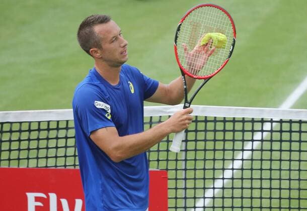 Tennis MercedesCup Stuttgart 08.06.2016 Tennis ATP Tennis Herren MercedesCup Stuttgart beim TC Weissenhof Philipp Kohlschreiber (GER).