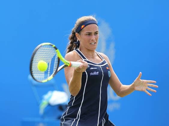 TENNIS - WTA Tennis Damen Aegon Open 2016 NOTTINGHAM,ENGLAND,08.JUN.16 - TENNIS - WTA Tour, Aegon Open. Image shows Monica Puig (PUR). GEPAxpictures xAlanxGrieves