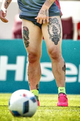 Belgium s Radja Nainggolan pictured during a training session of Belgian soccer team Red Devils, during the preparations for the upcoming Euro 2016 UEFA European Championship EM Europameisterschaft in France, on Wednesday 08 June 2016, in Bordeaux, France. The Euro2016 tournament is taking place from 10 June to 10 July. BRUNOxFAHY  x04868079x