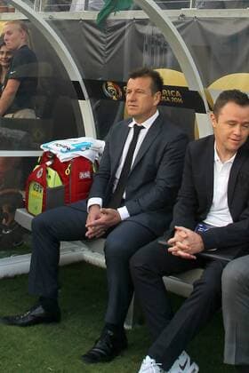 08 JUN 2016: Carlos Dunga, the manager for Brazil takes a seat before the start of the Copa America Centenario match between Brazil and Haiti at the Camping World Stadium in Orlando, Florida. SOCCER: JUN 08 Copa America Centenario - Brazil v Haiti Icon357160608022 EDITORIAL USE ONLY