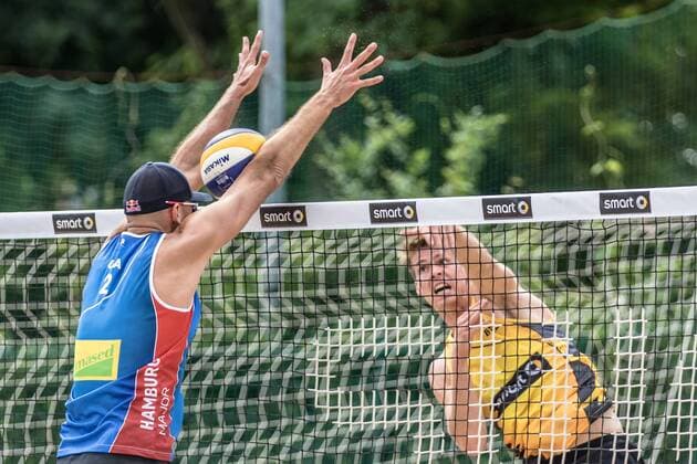 2 Philip Dalhausser (USA) - 2 Tom van Walle (BEL) FiVB Worldtour Major Hamburg