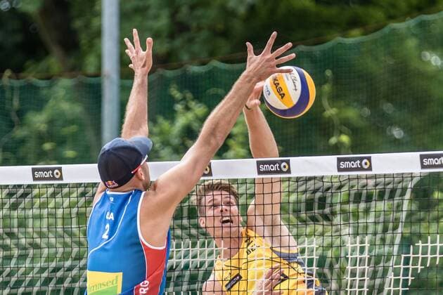 2 Philip Dalhausser (USA) - 2 Tom van Walle (BEL) FiVB Worldtour Major Hamburg
