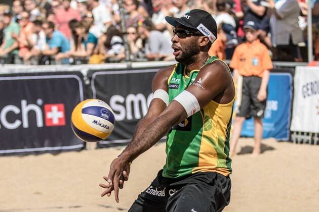 2 Evandro GonÃßalves Oliveira Junior (BRA) FiVB Worldtour Major Hamburg