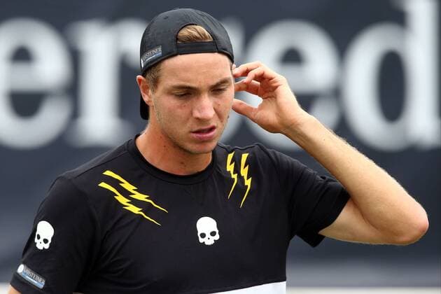 Jan-Lennard Struff ( GER ), Mercedes Cup, Tennis, ATP Tennis Herren World Tour, 09.06.2016, Foto:Langer Eibner Stuttgart Copyright: Langerx xEibner-Pressefoto EP_HLR
