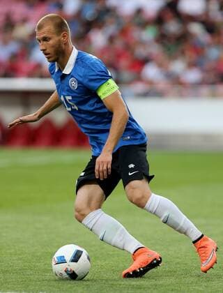 June 8, 2016 - Lisbon, Lisbon, Portugal - Estonia s defender Ragnar Klavan in action during International Friendly Länderspiel match between Portugal and Estonia in preparation for the Euro 2016 at Estadio da Luz on June 8, 2016 in Lisbon, Portugal. Portugal v Estonia - International Friendly  - ZUMAn230