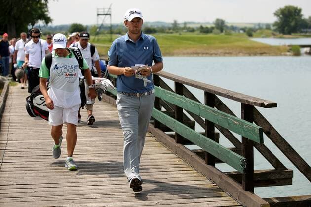 GOLF - PGA Golf Herren Lyoness Open 2016 ATZENBRUGG,AUSTRIA,09.JUN.16 - GOLF - PGA European Tour, Lyoness Open, Diamond Country Club. Image shows Bernd Wiesberger (AUT). GEPAxpictures xDanielxGoetzhaber