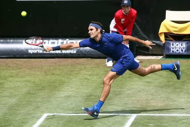 Roger Federer ( SUI ), Mercedes Cup, Tennis, ATP Tennis Herren World Tour, 09.06.2016, Foto:Langer Eibner Stuttgart Copyright: Langerx xEibner-Pressefoto EP_HLR