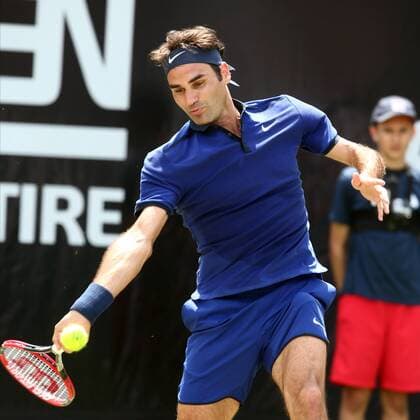Roger Federer ( SUI ), Mercedes Cup, Tennis, ATP Tennis Herren World Tour, 09.06.2016, Foto:Langer Eibner Stuttgart Copyright: Langerx xEibner-Pressefoto EP_HLR