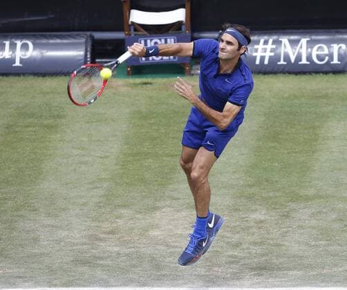 Roger Federer (SUI) . Tennis Mercedescup 2016 Weissenhof Stuttgart . Stuttgart, GER, 09.06.2016,