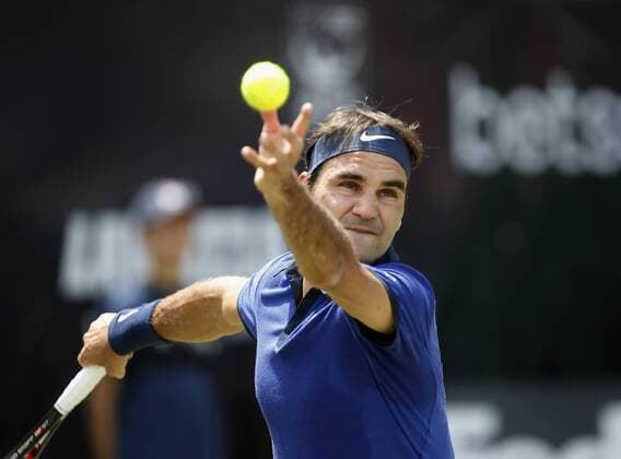 Roger Federer (SUI) . Tennis Mercedescup 2016 Weissenhof Stuttgart . Stuttgart, GER, 09.06.2016,