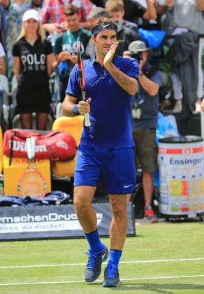 09.06.2016, Mercedes Cup Stuttgart, ATP Tennis Herren Tour, Tennis im Bild: Roger Federer (SUI)