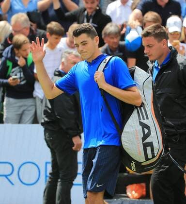 09.06.2016, Mercedes Cup Stuttgart, ATP Tennis Herren Tour, Tennis im Bild: Taylor Fritz (USA)