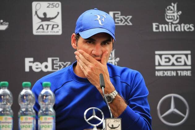 09.06.2016, Mercedes Cup Stuttgart, ATP Tennis Herren Tour, Tennis im Bild: Roger Federer (SUI)