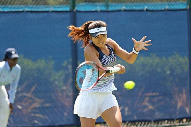 09.06.2016. Nottingham Tennis Centre, Nottingham, England. Aegon WTA Tennis Damen Nottingham Open Day 6. A forehand from Yafan Wang of China xDavidxKissmanx  ActionPlus11746592