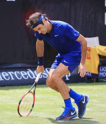 09.06.2016, Mercedes Cup Stuttgart, ATP Tennis Herren Tour, Tennis im Bild: Roger Federer (SUI)