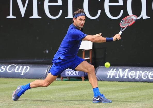 09.06.2016, Mercedes Cup Stuttgart, ATP Tennis Herren Tour, Tennis im Bild: Roger Federer (SUI)