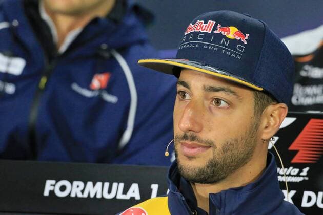 09.06.2016. Montreal, Canada. F1 Grand Prix of Canada. Drivers press conference PK Pressekonferenz Red Bull Racing & x2013; Daniel Ricciardo xLeannexBoonx  ActionPlus11746741