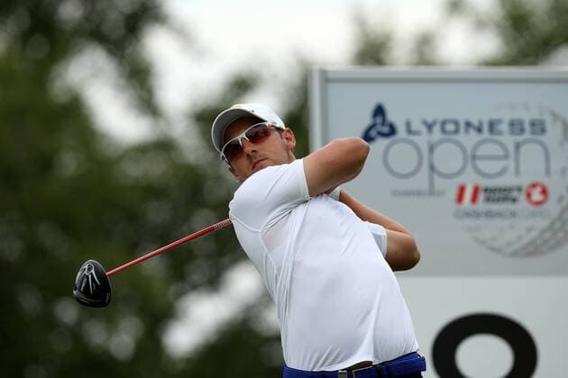 GOLF - PGA Golf Herren Lyoness Open 2016 ATZENBRUGG,AUSTRIA,09.JUN.16 - GOLF - PGA European Tour, Lyoness Open, Diamond Country Club. Image shows Lukas Nemecz (AUT). GEPAxpictures xDanielxGoetzhaber