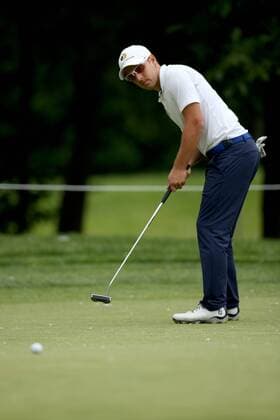 GOLF - PGA Golf Herren Lyoness Open 2016 ATZENBRUGG,AUSTRIA,09.JUN.16 - GOLF - PGA European Tour, Lyoness Open, Diamond Country Club. Image shows Lukas Nemecz (AUT). GEPAxpictures xDanielxGoetzhaber