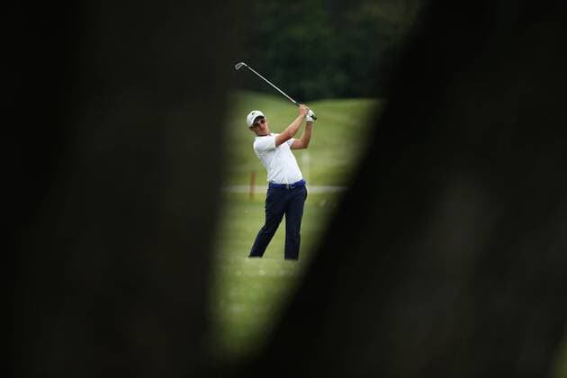GOLF - PGA Golf Herren Lyoness Open 2016 ATZENBRUGG,AUSTRIA,09.JUN.16 - GOLF - PGA European Tour, Lyoness Open, Diamond Country Club. Image shows Lukas Nemecz (AUT). GEPAxpictures xDanielxGoetzhaber