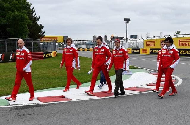 Sebastian Vettel, Scuderia Ferrari, formula 1 GP, Kanada in Montreal, 10.06.2016 Photo:mspb Jerry Andre Sebastian Vettel, formula 1 GP, Kanada
