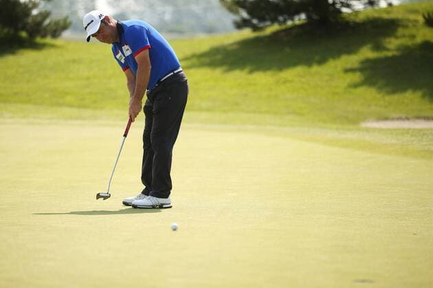 GOLF - PGA Golf Herren Lyoness Open 2016 ATZENBRUGG,AUSTRIA,10.JUN.16 - GOLF - PGA European Tour, Lyoness Open, Diamond Country Club. Image shows Marco Crespi (ITA). GEPAxpictures xDanielxGoetzhaber