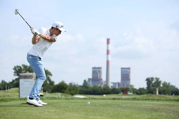 GOLF - PGA Golf Herren Lyoness Open 2016 ATZENBRUGG,AUSTRIA,10.JUN.16 - GOLF - PGA European Tour, Lyoness Open, Diamond Country Club. Image shows Timon Baltl (AUT). GEPAxpictures xDanielxGoetzhaber