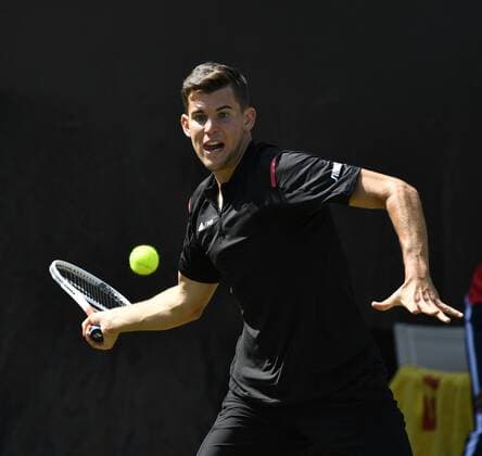 Dominic Thiem (AUT) Aktion 10.06.2016 Tennis Mercedes-Cup Stuttgart Weißenhof 04.06..-12.06.2016 MercedesCup Stuttgart Weißenhof 2016
