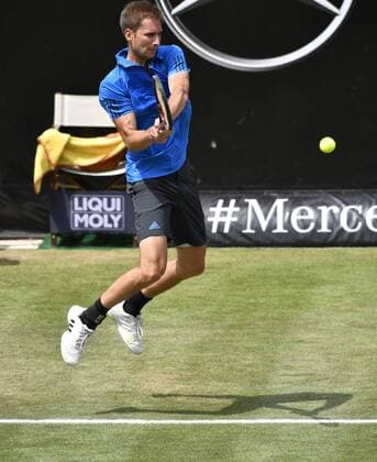 Florian Mayer (GER Aktion 10.06.2016 Tennis Mercedes-Cup Stuttgart Weißenhof 04.06..-12.06.2016 MercedesCup Stuttgart Weißenhof 2016