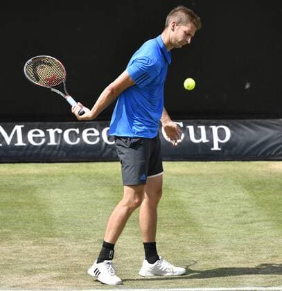 Florian Mayer (GER enttäuscht 10.06.2016 Tennis Mercedes-Cup Stuttgart Weißenhof 04.06..-12.06.2016 MercedesCup Stuttgart Weißenhof 2016
