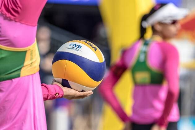 BeautyShot - Spielball FiVB Worldtour Major Hamburg