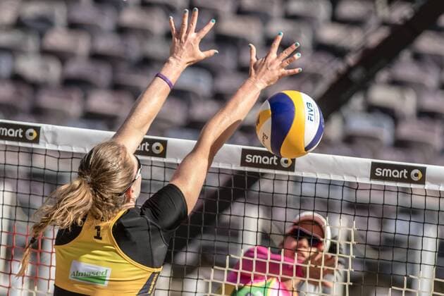1 Julia Sude (GER) - 1 Eduarda Santos Lisboa (BRA) FiVB Worldtour Major Hamburg