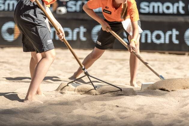 Ballkinder beim Harken FiVB Worldtour Major Hamburg